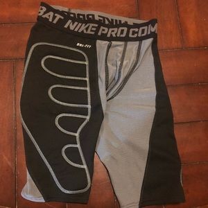 Nike pro combat baseball slider shorts